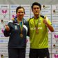 Diogo Chen e Olga Chramko sagram-se campeões nacionais