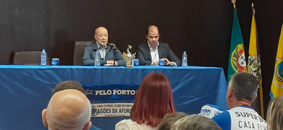 Pinto da Costa apresenta Américo Aguiar como primeiro da lista ao Conselho Superior