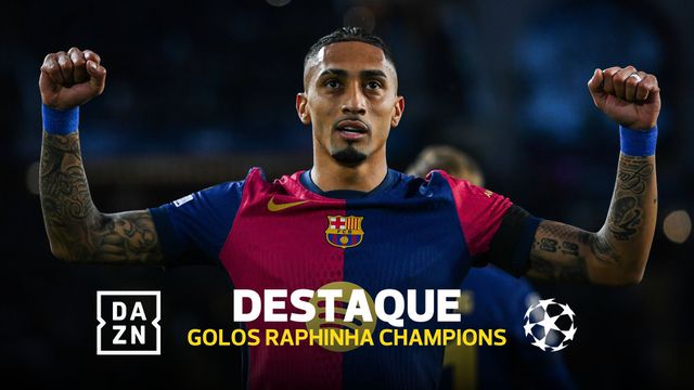 Raphinha é o melhor marcador da UEFA Champions League: veja todos os golos