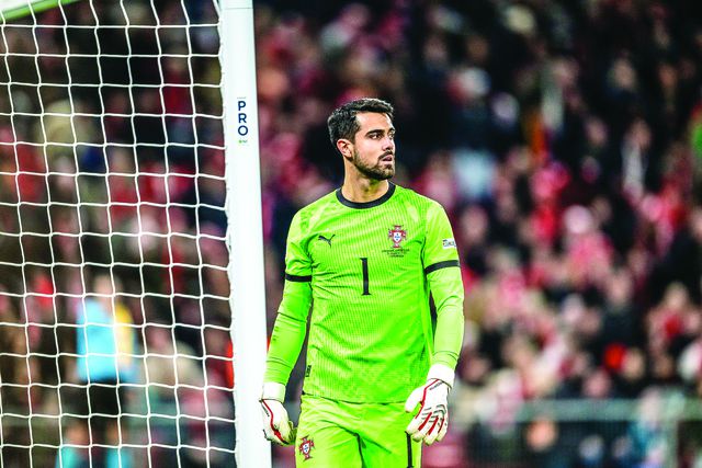 Diogo Costa foi utilizado nos dois jogos de Portugal (IMAGO)