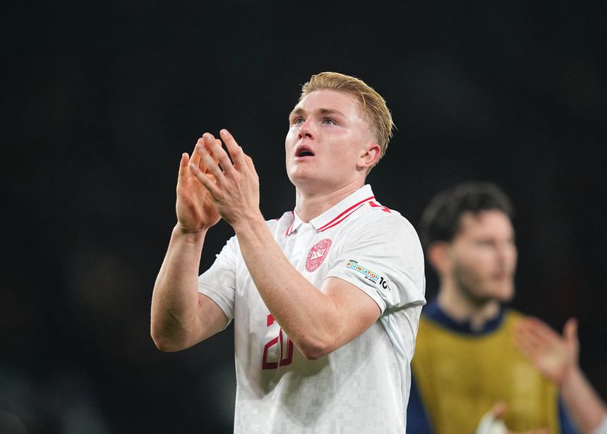 Harder já se estreou pela seleção principal da Dinamarca