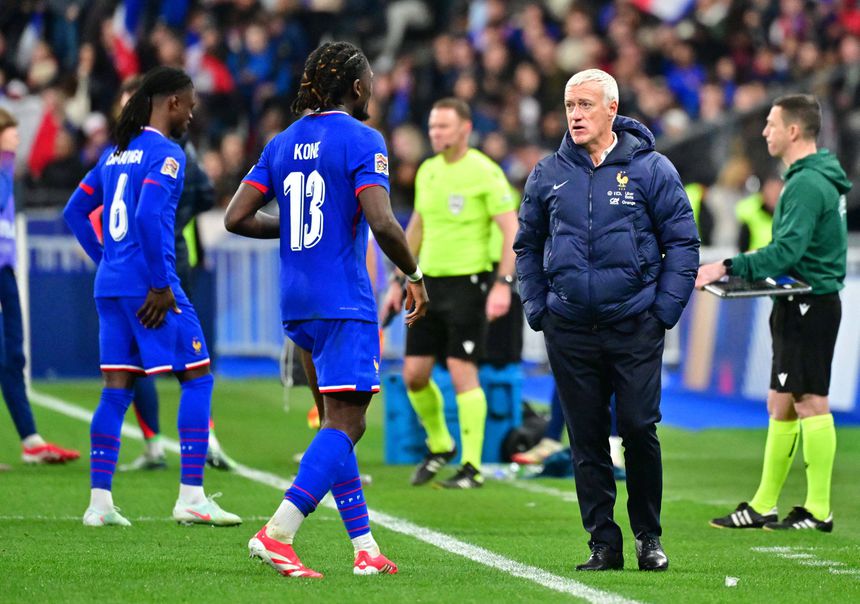 Didier Deschamps e Koné (IMAGO)