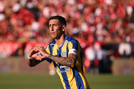 Di María, jogador do Rosario Central
