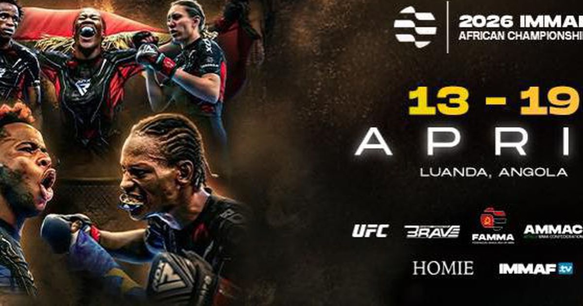 Angola no africano de MMA com... 146 lutadores!