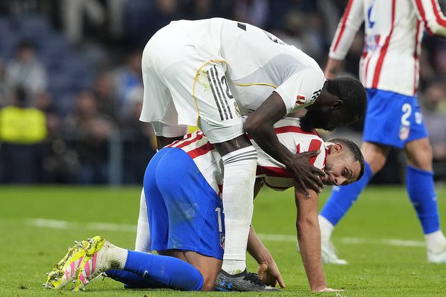 Rudiger com Hancko num recente Real-Atlético