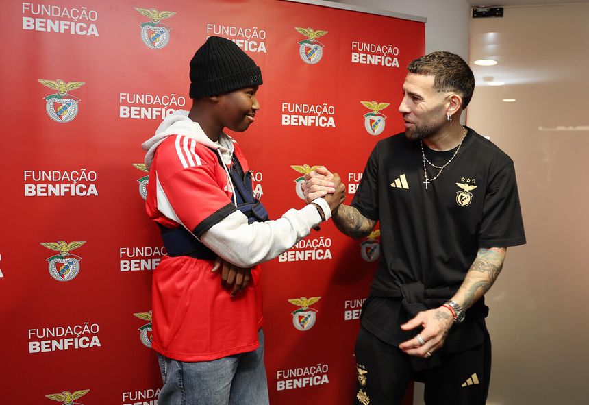 Fandim e Otamendi — SL Benfica