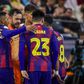 A equipa de futsal do Barcelona