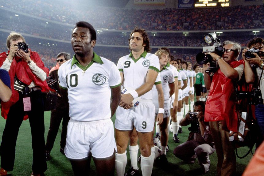 Pelé é a grande figura da história do Cosmos. Foto: IMAGO