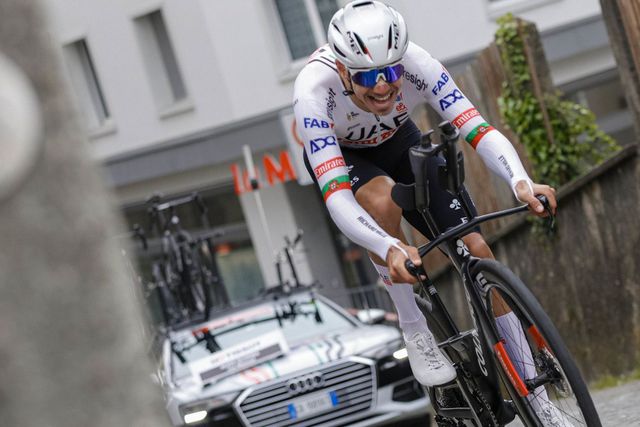 Ivo Oliveira esteve em destaque na segunda etapa da Volta à Catalunha. Foto UAE Emirates