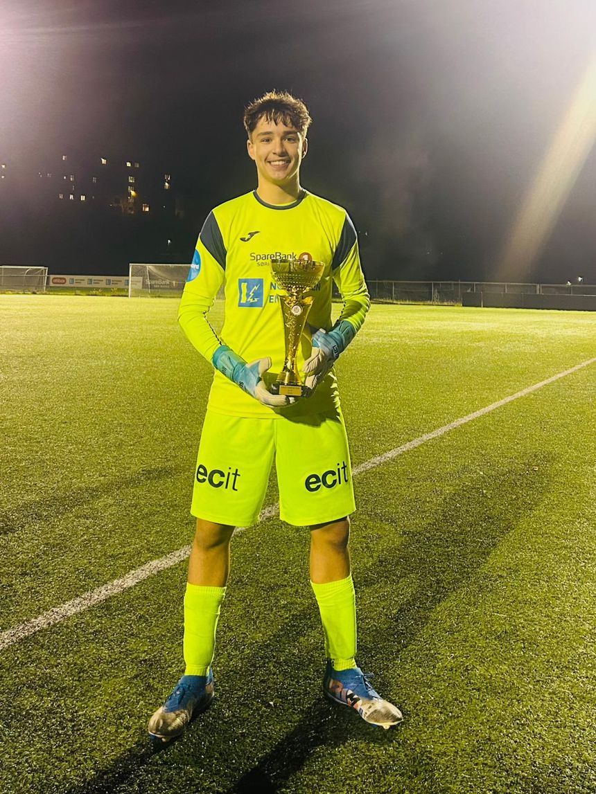 Duarte Marques tem 16 anos e em breve jogará numa equipa sénior. Um enorme passo na carreira - FOTO D. R.