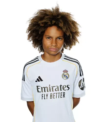 Ethan Balboa Rodríguez, filho de Javier Balboa, que passou por Benfica, Beira-Mar e Estoril, depois de ter prometido muito no Real Madrid - Foto: Real Madrid CF
