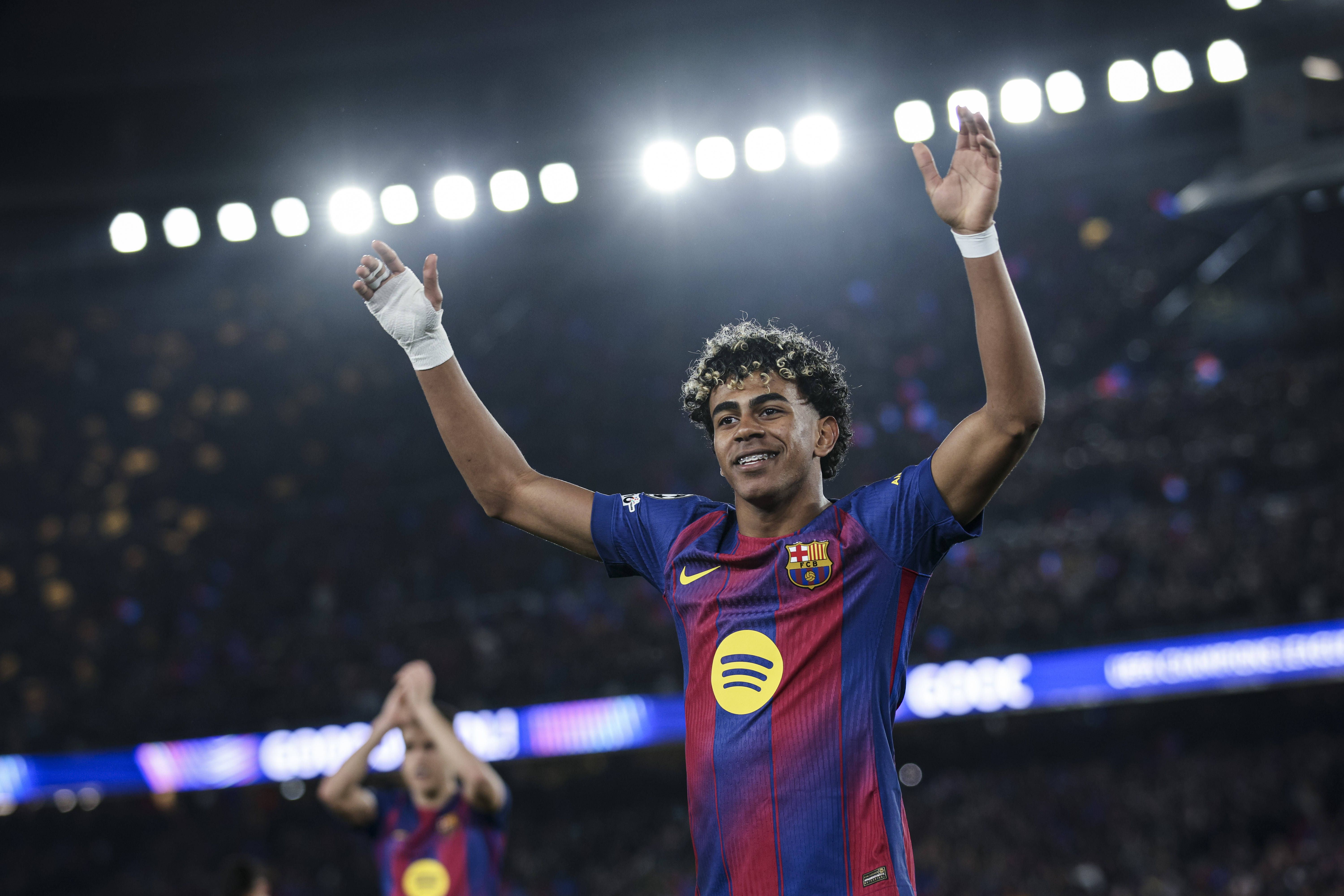 1 - Lamine Yamal (Barcelona) - Extremo de 18 anos