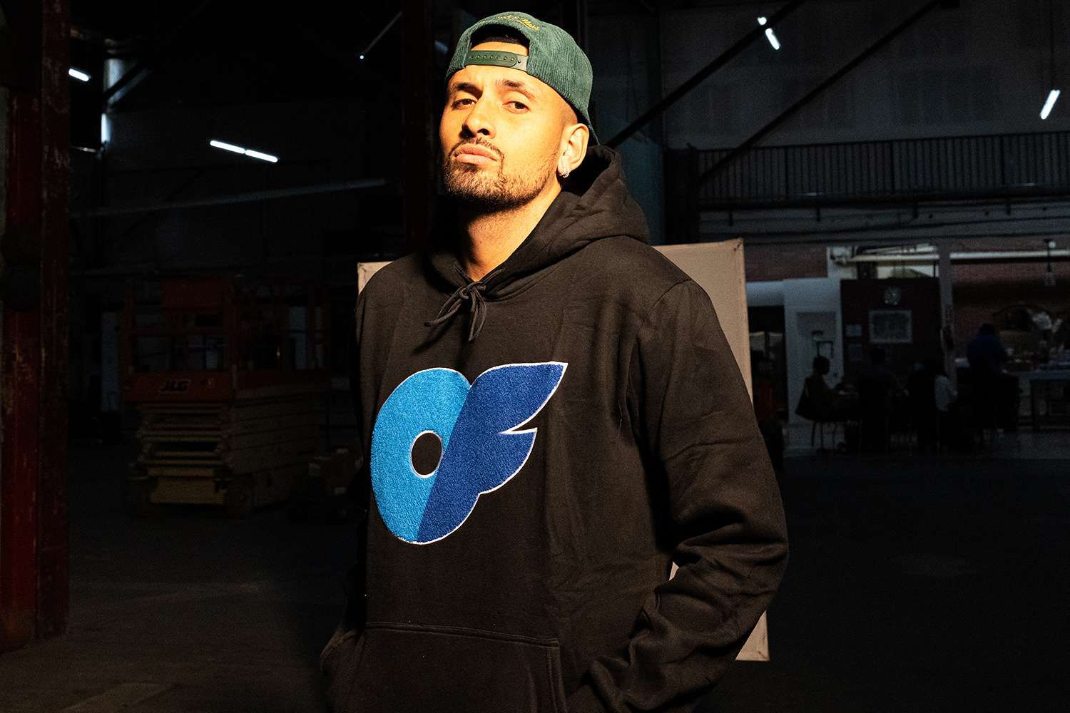 O tenista Nick Kyrgios