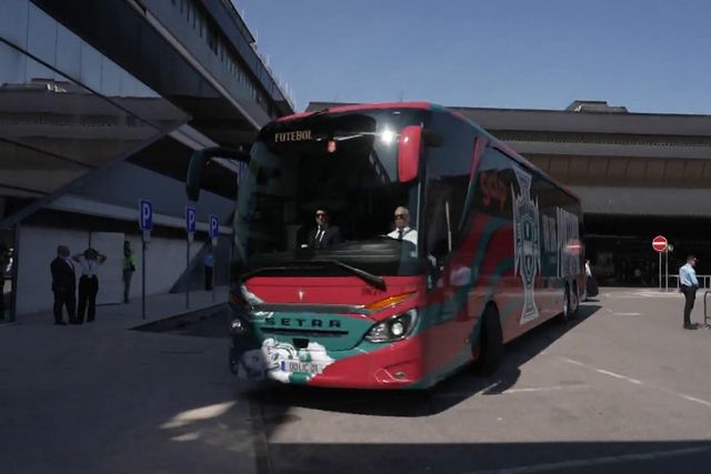 Partida da Seleção Nacional rumo ao México