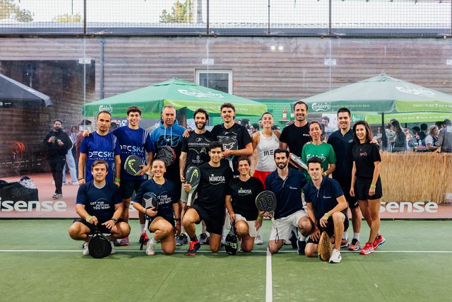 A Bola Padel Corporate League arrancou com o sucesso do formato Pro-AM