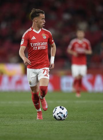Benfica: Hugo Félix celebra estreia na equipa principal