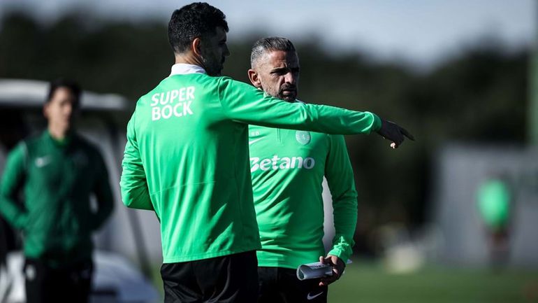 Sporting: treino só com um jovem