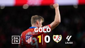 Cabeçada de Sorloth devolve sorriso ao Atlético Madrid (vídeo)