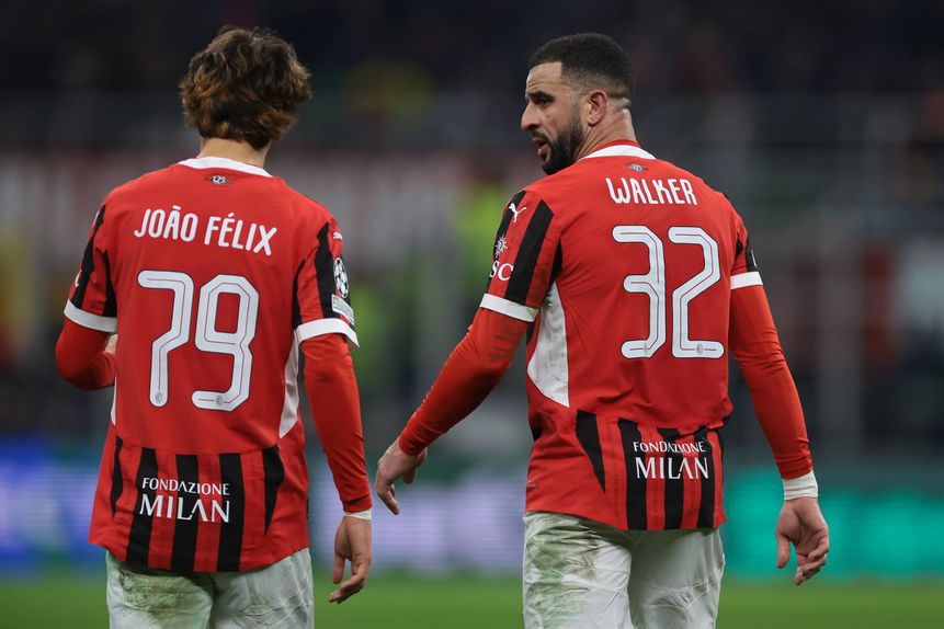 João Félix e Kyle Walker