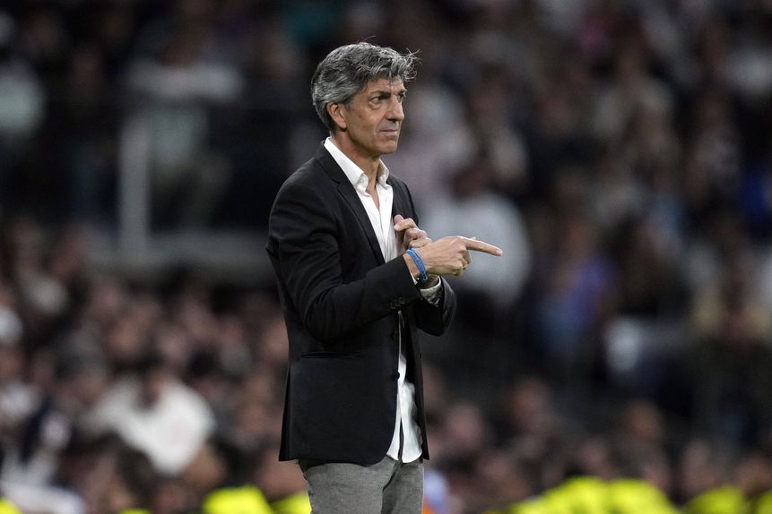 Imanol Alguacil orientava a Real Sociedad desde 2017