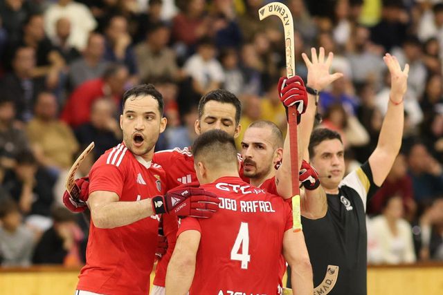 Diogo Rafael foi importante ao garantir o 'power play' durante o qual o Benfica abriu o marcador
