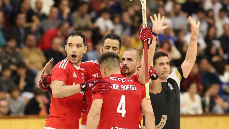 Diogo Rafael foi importante ao garantir o 'power play' durante o qual o Benfica abriu o marcador