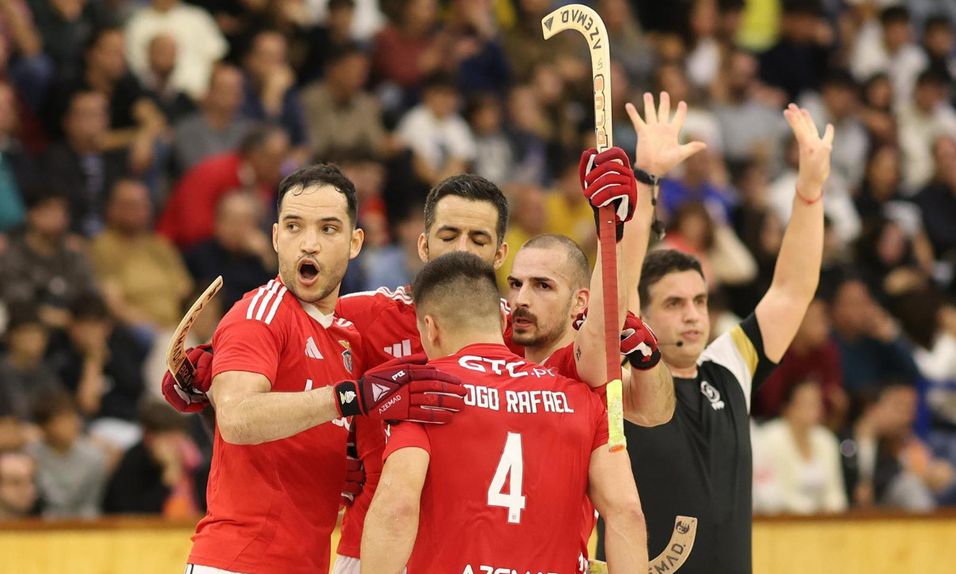 Diogo Rafael foi importante ao garantir o 'power play' durante o qual o Benfica abriu o marcador