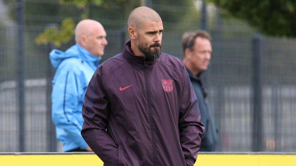 Víctor Valdés com nova experiência como treinador