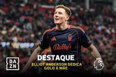 Elliott Anderson dedica golo à mãe, que morreu antes do jogo com o FC Porto