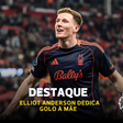 Elliott Anderson dedica golo à mãe, que morreu antes do jogo com o FC Porto