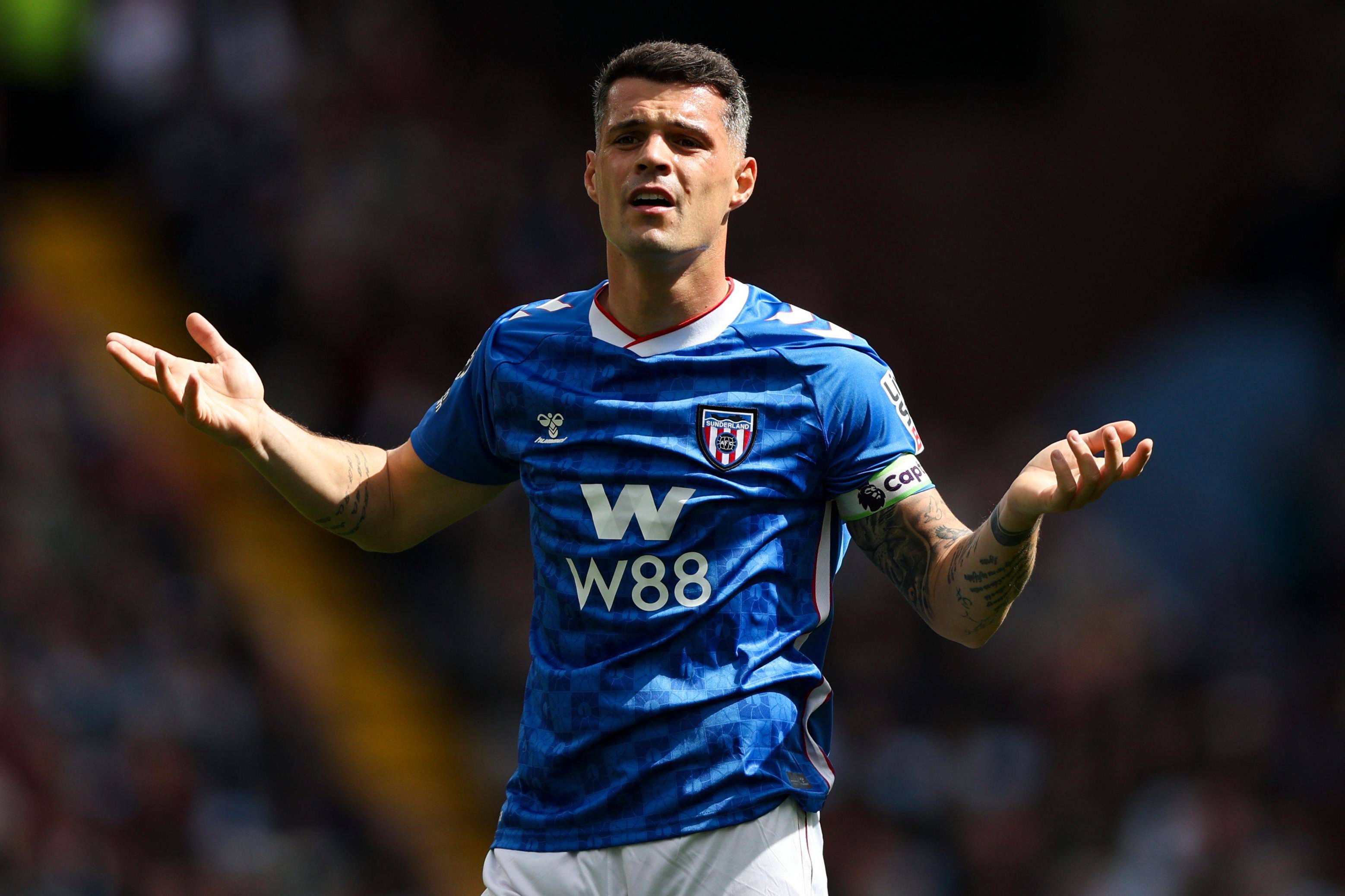 Granit Xhaka, capitão do Sunderland