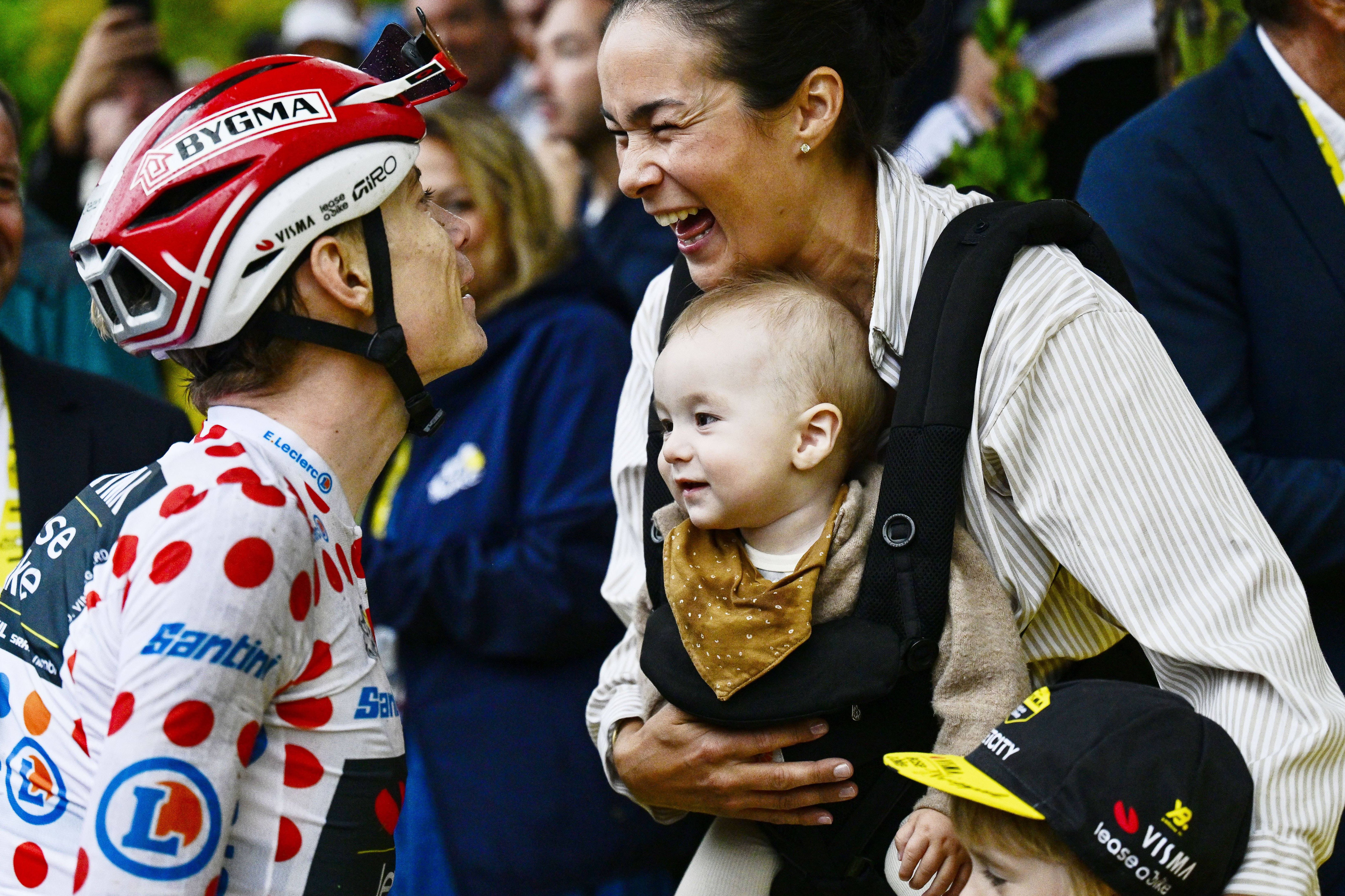 O dinamarquês Vingegaard não quer os filhos ligados ao ciclismo. IMAGO