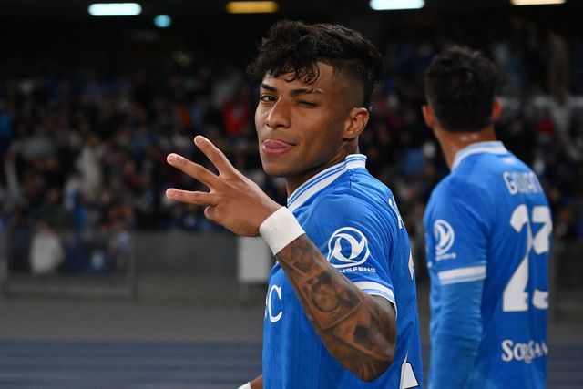 Alisson Santos marcou o seu terceiro golo pelo Nápoles