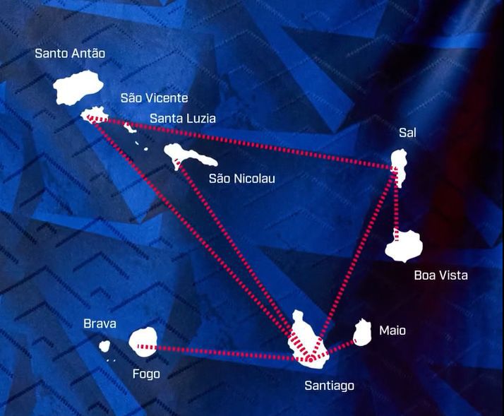 Pormenor nas camisolas de Cabo Verde para o Mundial 2026 - foto: CapelliSport