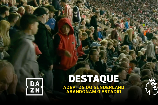 Adeptos do Sunderland não aguentam humilhação e saem do estádio