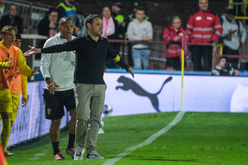 Mário Ferreira durante a histórica meia-final - Foto: Carlos Barroso/LUSA