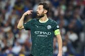 Bernardo Silva, capitão do Manchester City, a defrontar o Real Madrid no Bernabéu