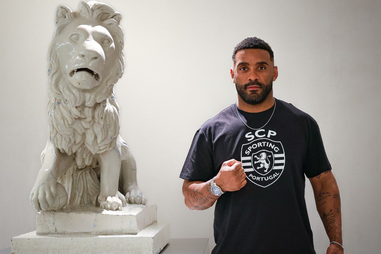 'Tank' quer fazer história no boxe português, já no final do próximo mês. Foto Sporting