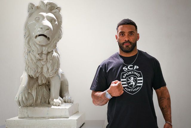 'Tank' quer fazer história no boxe português, já no final do próximo mês. Foto Sporting