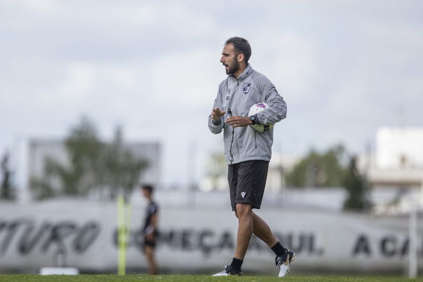 O treinador dos conquistadores, Gil Lameiras - Foto: Vitória de Guimarães