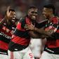 Festa dos jogadores do Flamengo frente ao Vitória (IMAGO)