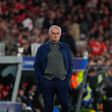 José Mourinho, treinador do Benfica, a defrontar o Real Madrid na Champions