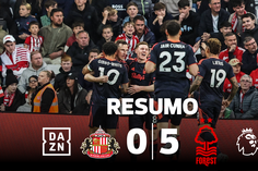 Mão cheia do Forest em Sunderland... e a manutenção está muito mais perto (resumo)
