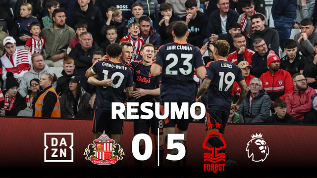 Mão cheia do Forest em Sunderland... e a manutenção está muito mais perto (resumo)