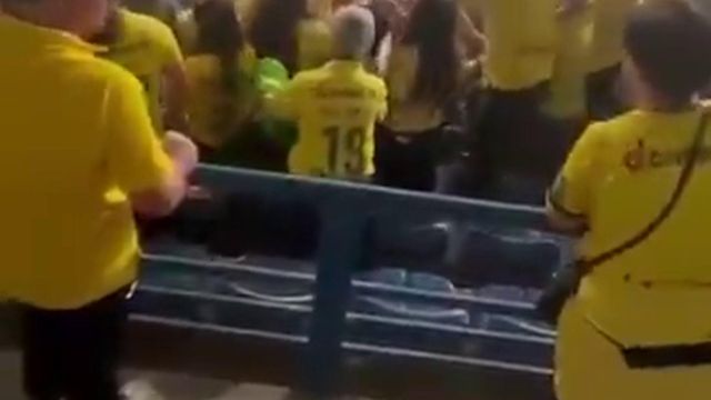 Pancadaria entre adeptos do Paços de Ferreira no Restelo