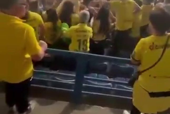 Pancadaria entre adeptos do Paços de Ferreira no Restelo