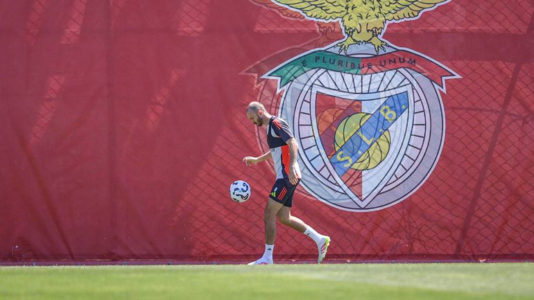 Benfica mostra possíveis 'reforços' para a final com o Sporting