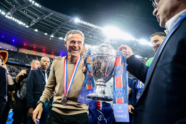 Luis Enrique conquistou o 15.º título da carreira (FOTO IMAGO)