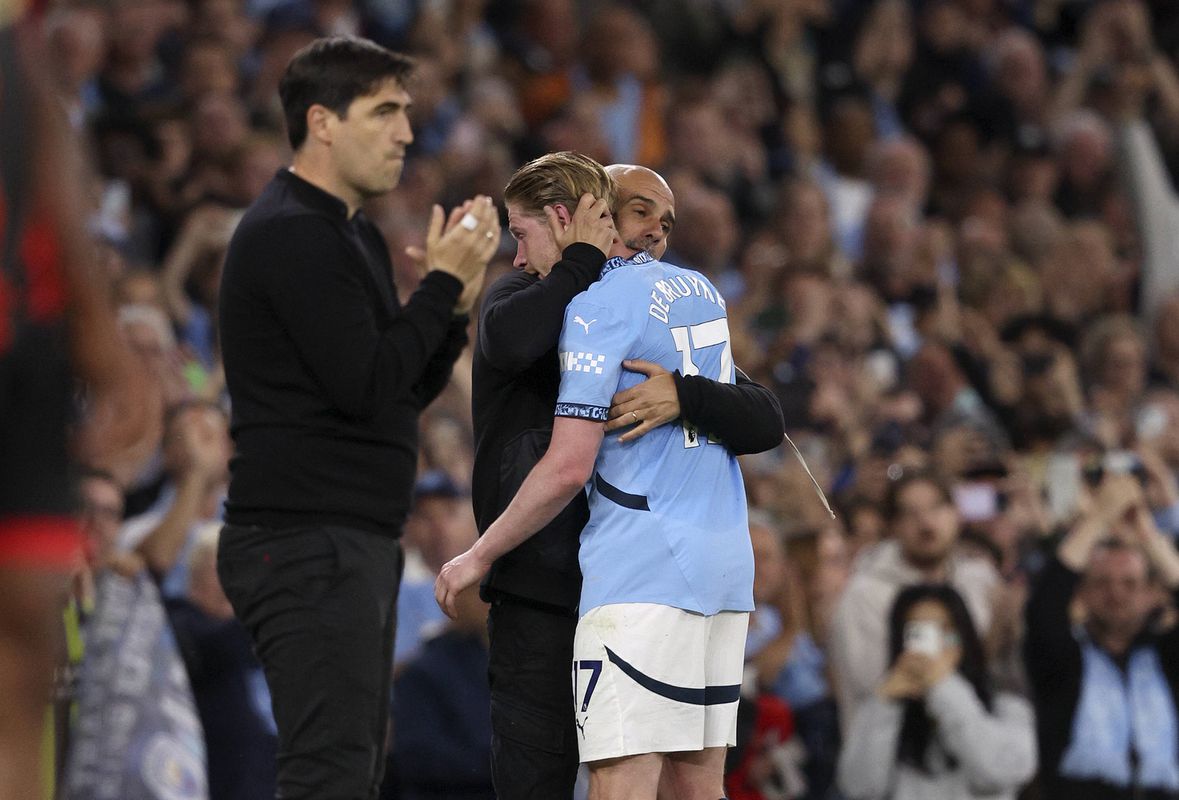 Guardiola revela o que lhe dói no adeus de De Bryune: «Assim é difícil»