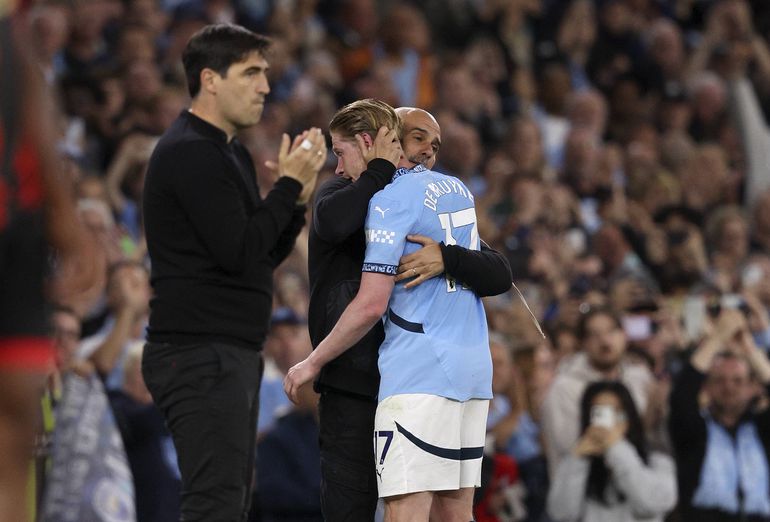 Guardiola revela o que lhe dói no adeus de De Bryune: «Assim é difícil»